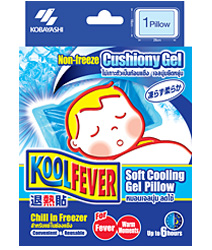 kool fever gel pillow